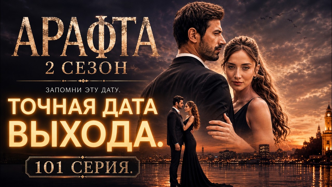 Арафта 2 сезон - 101 серия - ТОЧНАЯ ДАТА ВЫХОДА. Arafta 2. Sezon