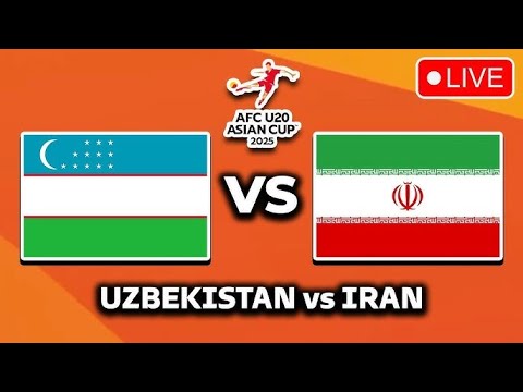 UZBEKISTAN vs IRAN ⚽ LIVE | Futbol Strim | Jahon Chempionati Saralash 2025