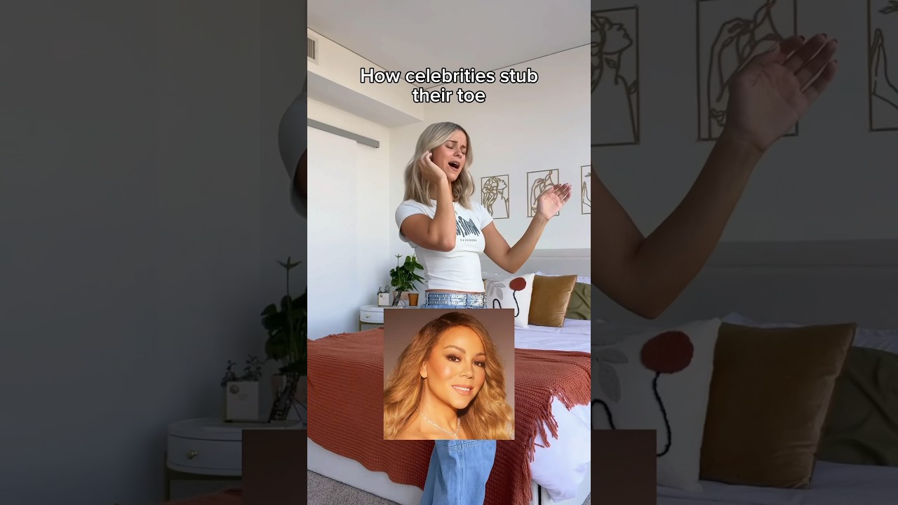 How celebrities stub their toe 😂😂