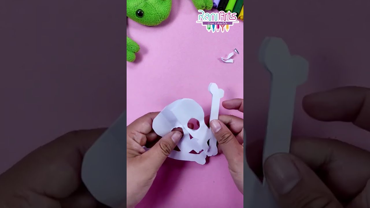 Copo de Halloween - ideas de decoración muy fáciles para halloween o día de muertos