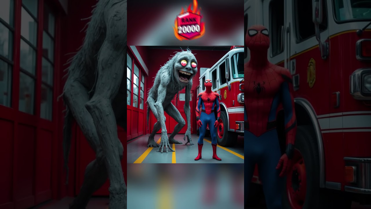 Firefighter Spiderman | Brawl Stars Rank UP #brawlstars #shorts #spiderman