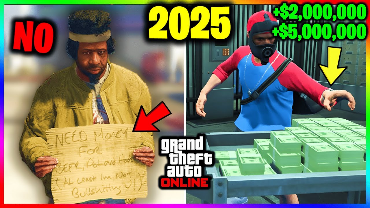 Las 9 Mejores FORMAS de GANAR DINERO SOLO en GTA Online en 2025