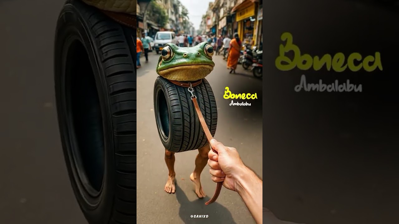 Итальянские брейнрот животные на поводке от первого лица😅 мем sharkbreinrot