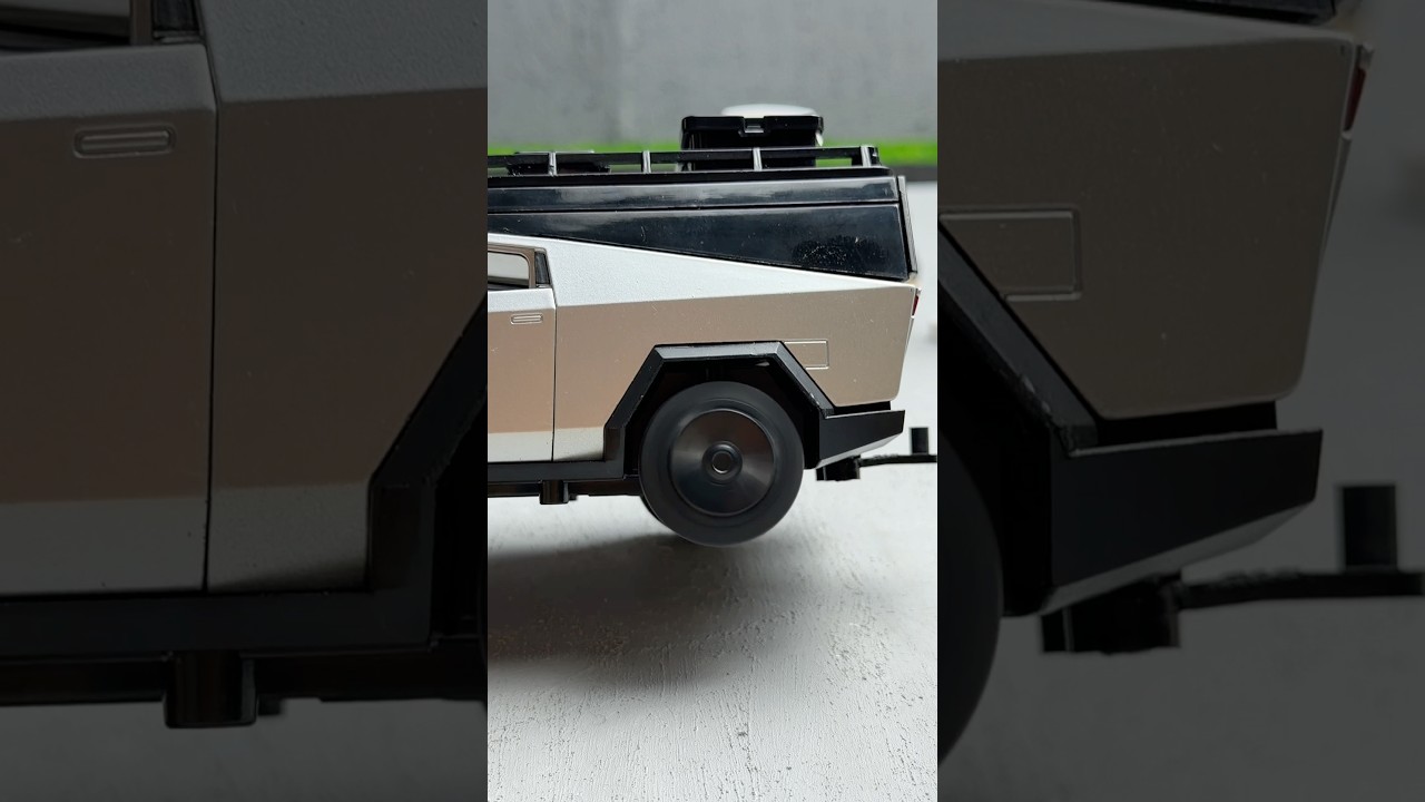 Unboxing 1:24 Scale Tesla CyberTruck Electric Car  car unboxing tesla