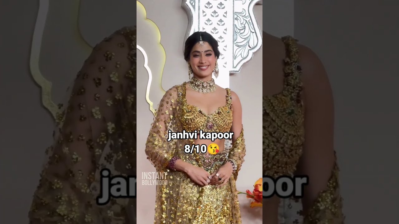 Rating celebrities outfit at anant ambani and radhika merchant wedding 💒💖🎉#shorts #sidkiara #yt