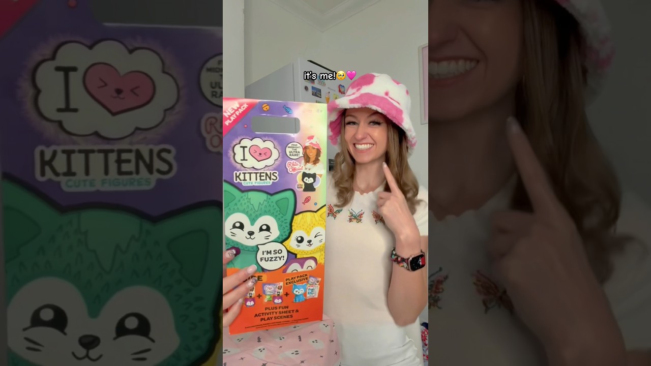 [ASMR] UNBOXING *NEW* I ♡ KITTENS X RHIA OFFICIAL MYSTERY PLAY PACK!!!😱🐱🎀⁉️(ULTRA RARE RHIA HUNT!!🫢)
