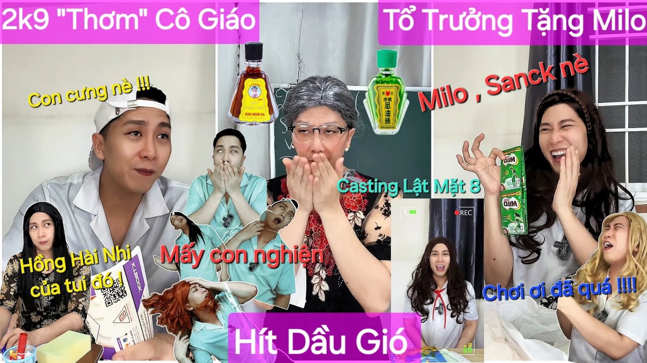 Tổng Hợp Video Ngắn Học Sinh #65 : Tổ trưởng tặng Milo , Hít Dầu Gió , 2k9 Hồng Hài Nhi hôn Cô Giáo