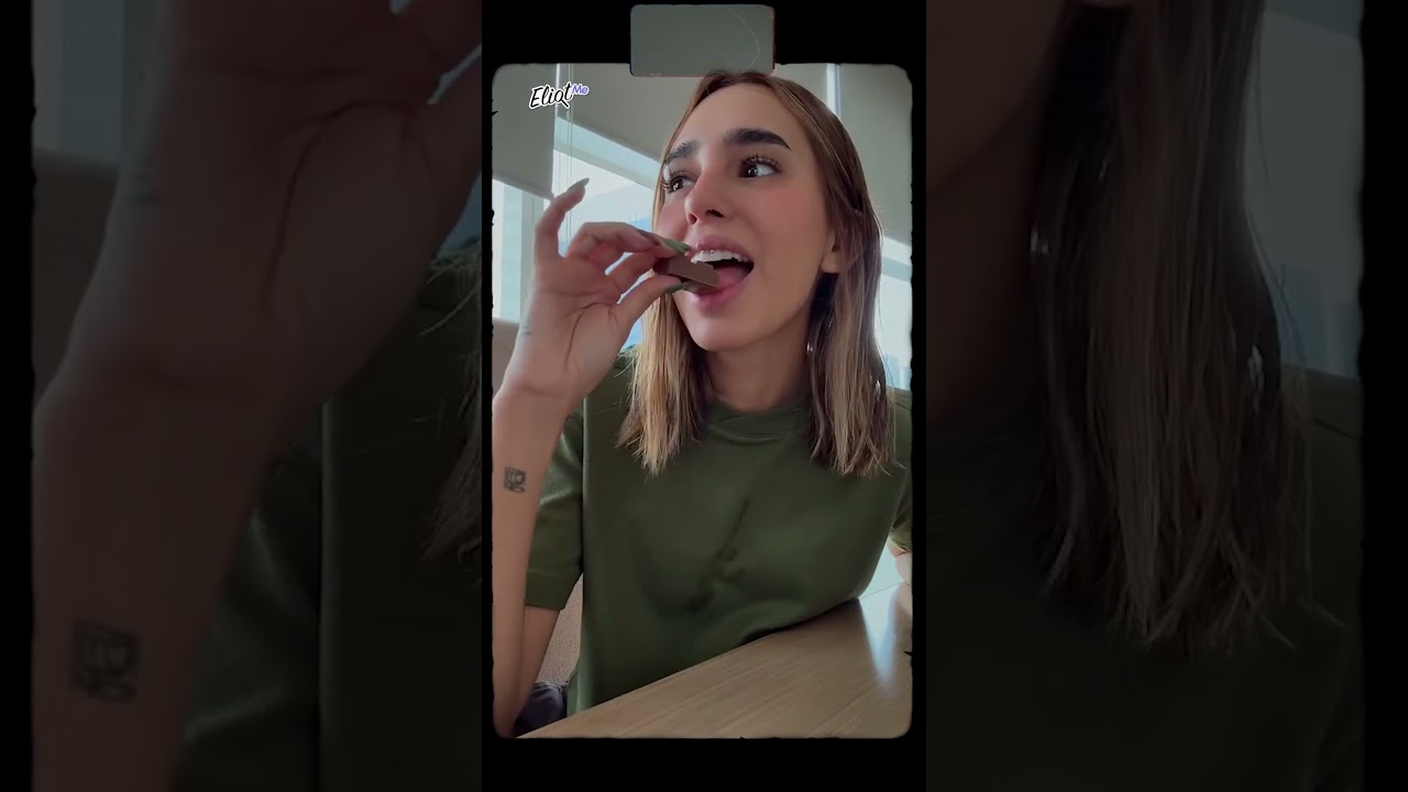 TIKTOKERS QUE PROBARON EL DELICIOSO CHOCOLATE DE DUBAI: MUJER DE BUENA PASTA, DOMELIPA Y MÁS #shorts