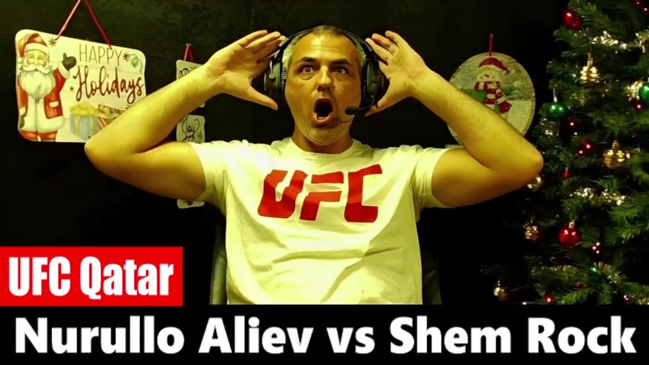 UFC Qatar: Nurullo Aliev vs Shem Rock REACTION