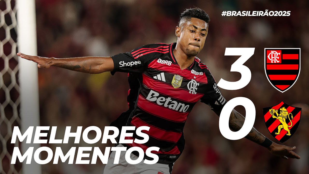 FLAMENGO 3 X 0 SPORT | MELHORES MOMENTOS | BRASILEIRÃO (01/11/25)