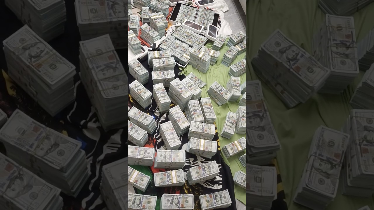 💵Nice 31.8 Million Dollars Cash Money #us #cash #millionaire #dollar #money #million