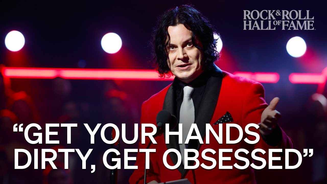 Jack White Acceptance Speech for The White Stripes | Rock Hall 2025 Induction