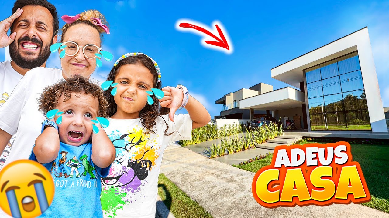 TEMOS UMA SURPRESA E VAMOS DAR A ADEUS A NOSSA CASA - FAMÍLIA BELLA E LUCCA SHOW