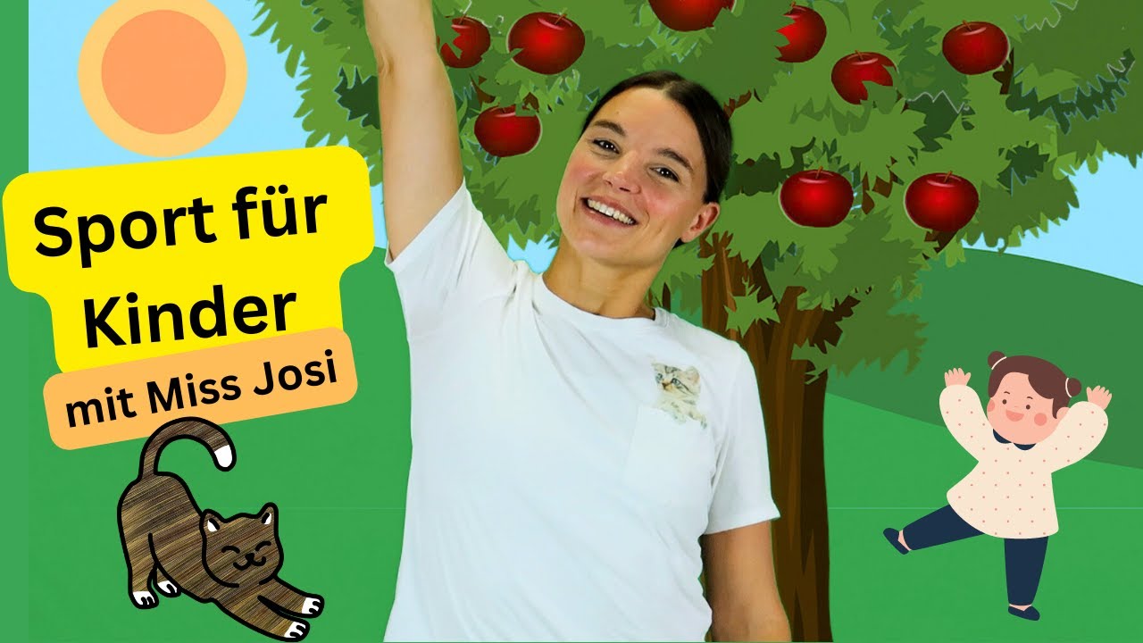 Bewegung und Sport für Kinder | Fitness zum Mitmachen | Spielerisch lernen mit Miss Josi