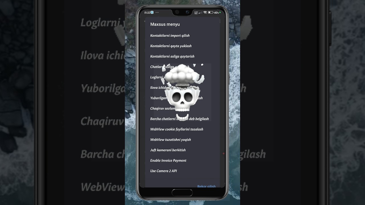 Telegramda siz bilmagan yashirin menyu. Telegram sirlari