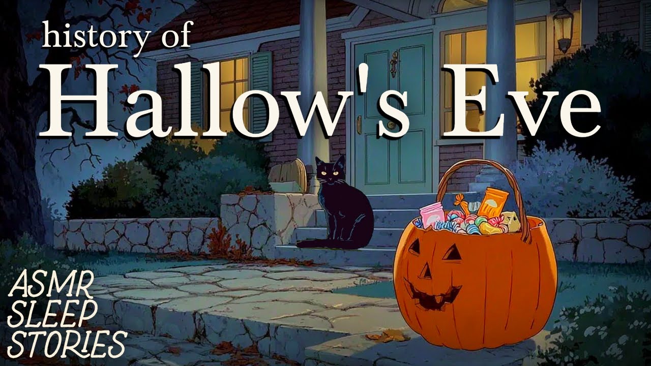 Cozy Halloween Lore: Origins, Superstitions, Wicca & Legends | Bedtime Stories with Rainy Ambience