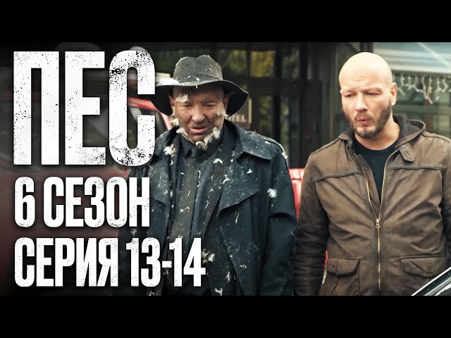 🎬 Сериал ПЕС - 6 сезон - 13-14 серия - ВСЕ СЕРИИ смотреть онлайн | Детектив 2022