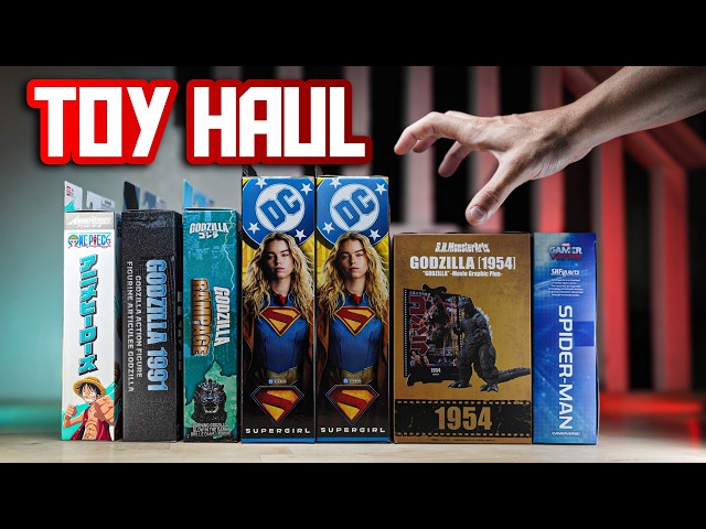 I open over 50 Action Figures in a INSANE Package Delivery - Mail Haul 8