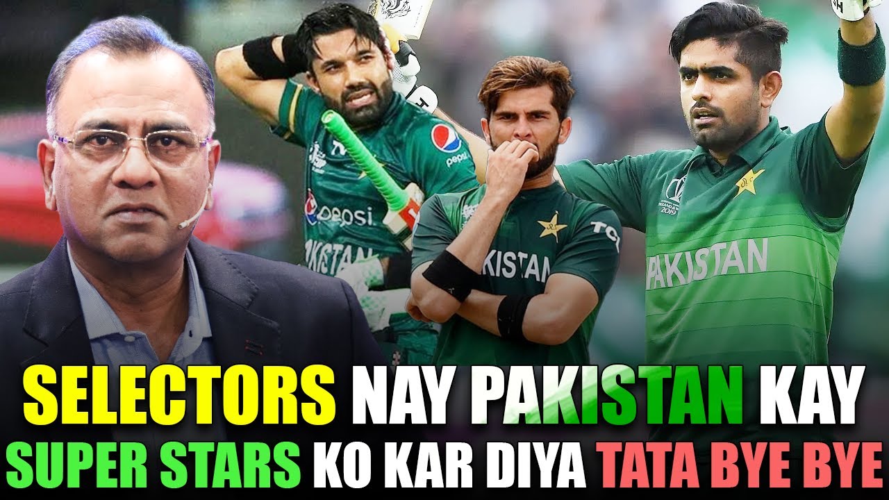 Selectors Nay Pakistan Kay Super Stars Ko Kar Diya Tata Bye Bye | Basit Ali