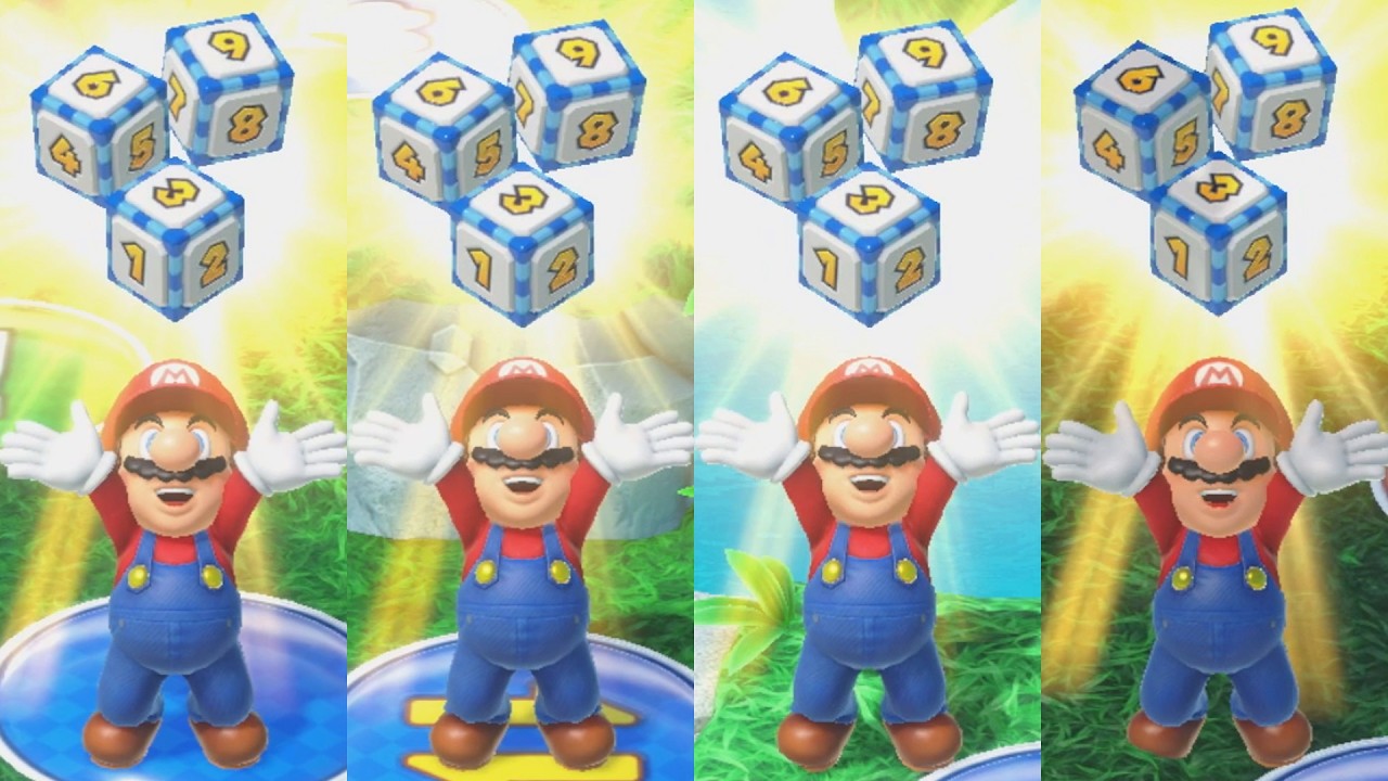 Mario Party Superstars but we use TRIPLE DICE BLOCKS EVERY TURN!! *Brother vs Sister*