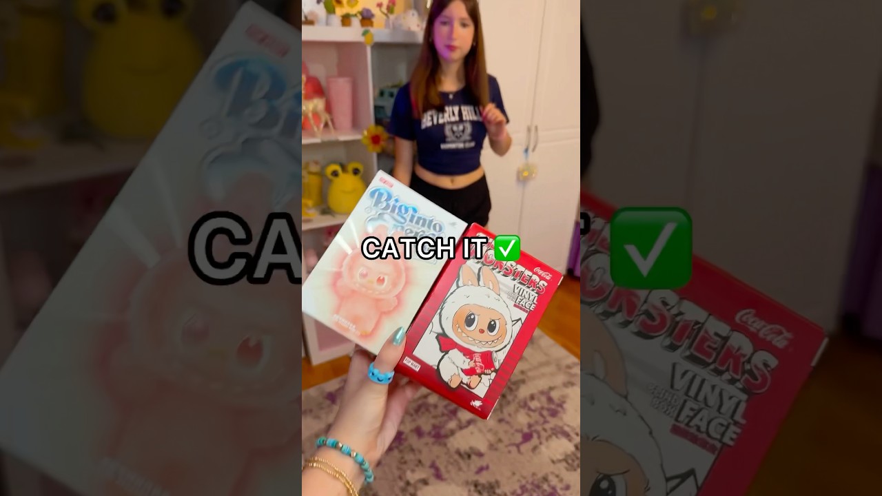 If You CATCH IT, You UNBOX IT! 😱😳🤭 *Labubu Blind Box Edition*