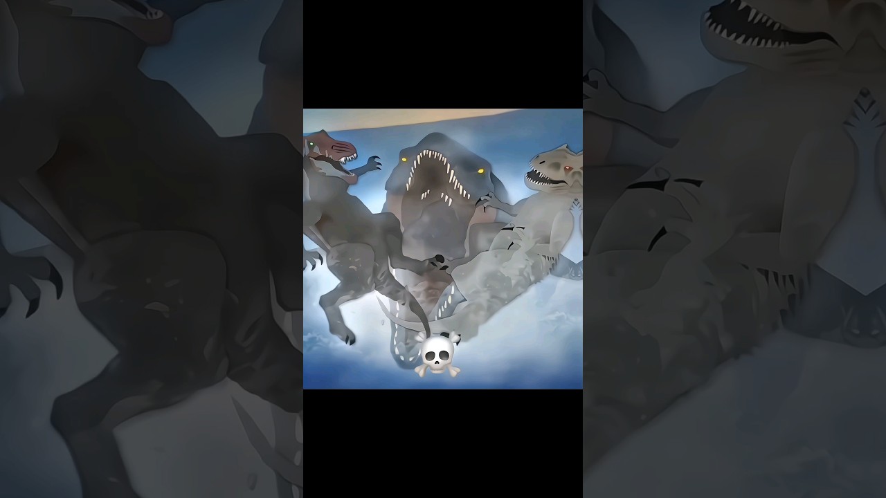 Spinosaurus vs Indominus💀 jurassicworld indominusrex edit