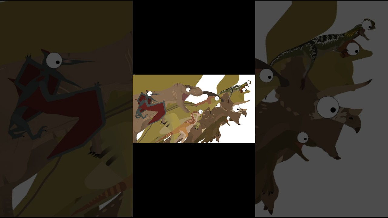 Jurassic park 1 Dinosaurs VS Real life Dinosaur sounds..💀 dinosaur sticknodes jurrasicpark