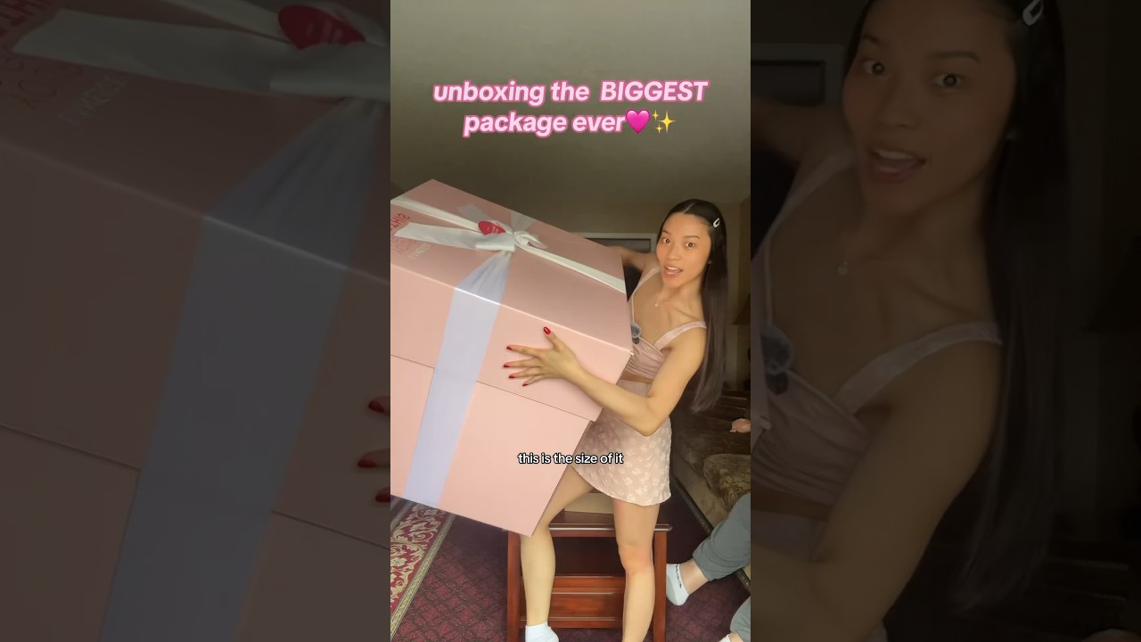 LANEIGE BIGGEST PR package unboxing EVER😳📦