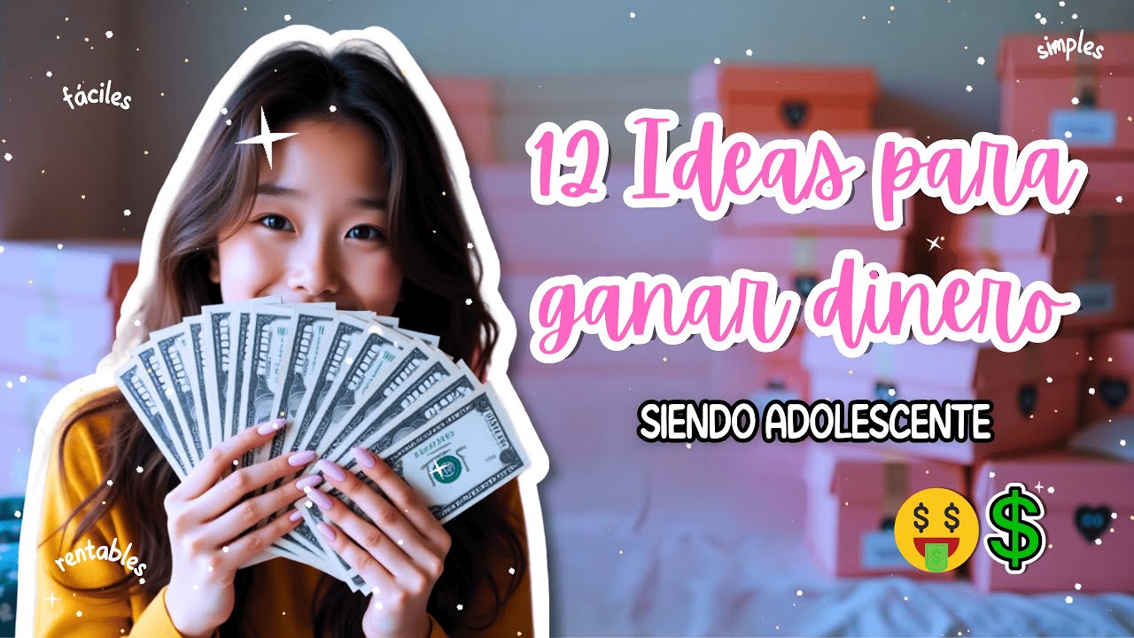 Cómo GANAR TU PROPIO DINERO siendo ADOLESCENTE 🤑💸