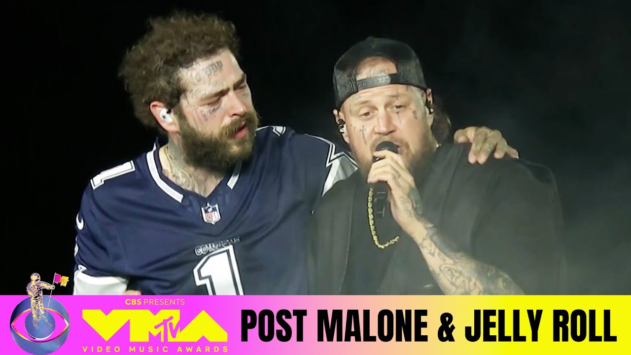 Post Malone & Jelly Roll Perform "Loser" | 2025 Video Music Awards