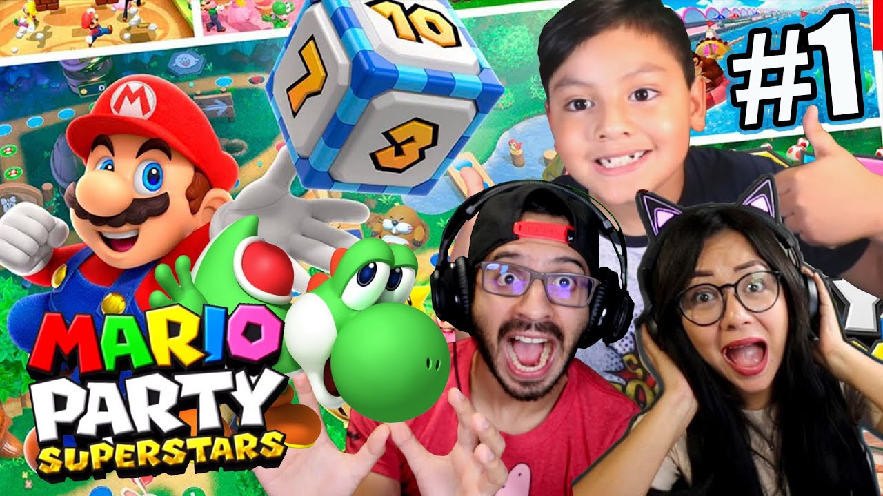 Jugamos al MARIO PARTY SUPERSTARS | Juegos Karim Juega