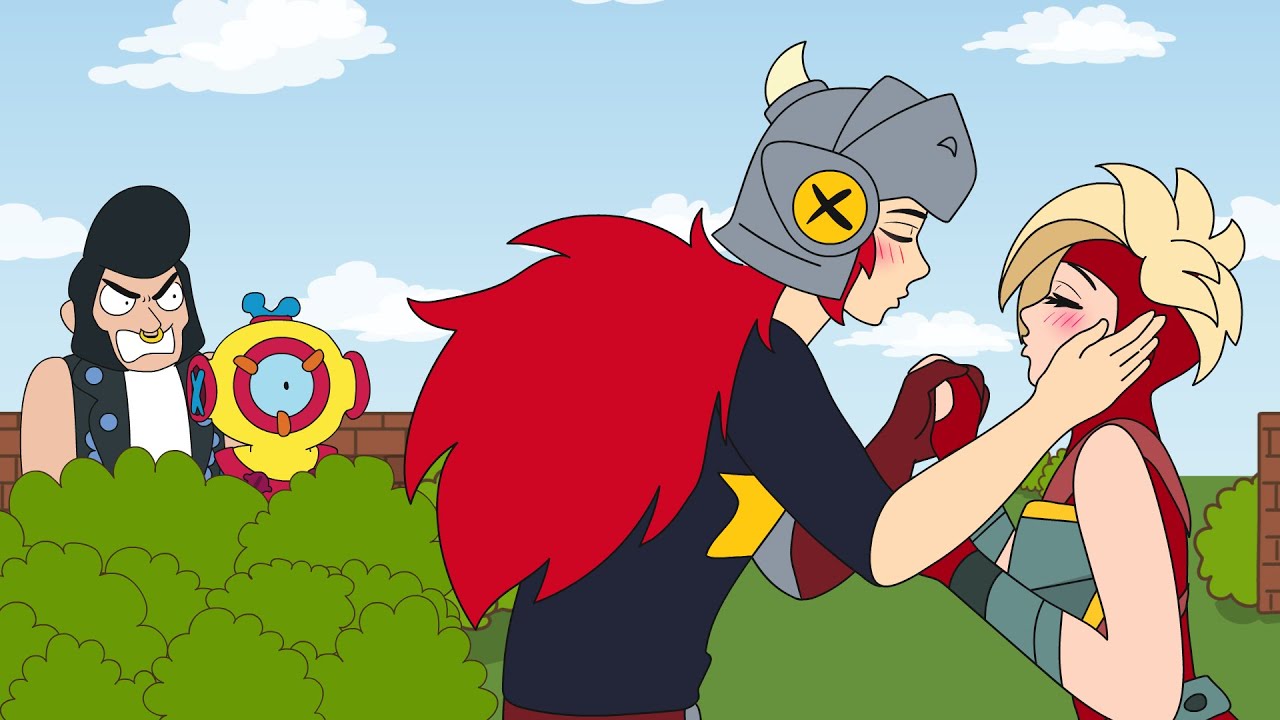 Brawl Stars Animation LUMI kisses DRACO (Meme)