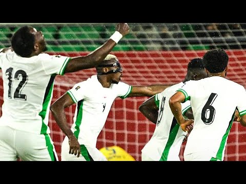 Super Eagles of Nigeria 4 vs 1 Gabon - GOALS & HIGHLIGHT- 2026 FIFA World Cup Qualifier CAF Playoffs