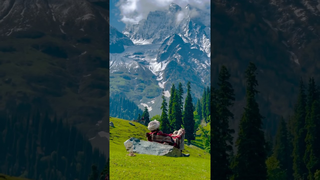 Jannat e Kashmir 🏔️🌲 #mountains #jannatkashmir #travel #nature #kashmirexpress #love #sonamarg