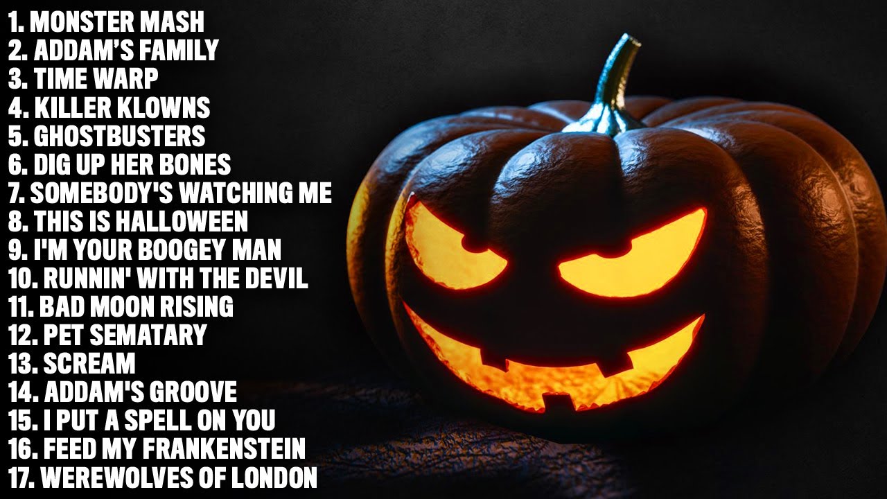 Best Halloween Songs Playlist 🎃 1 Hour Halloween Playlist 2025 👻 Halloween Party Music