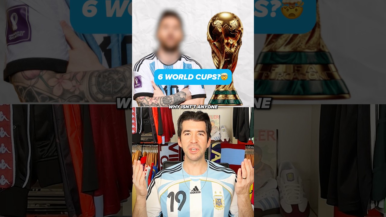 Messi’s INSANE World Cup Longevity 🇦🇷  | Argentina 2006 Home Kit Unboxing