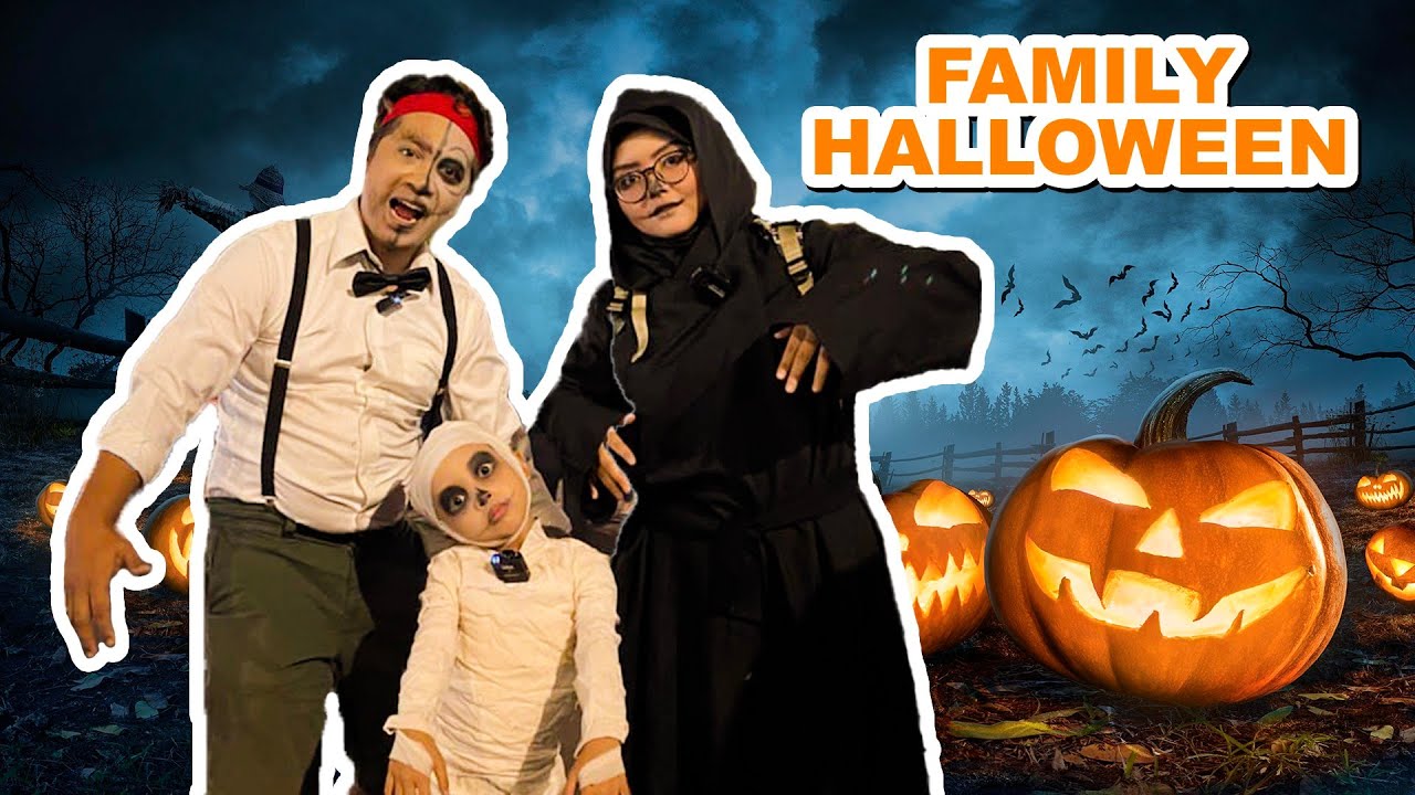 BUNDA JADI SETAN!! LEIKA FAMILY GOKIL DI HARI HALLOWEEN