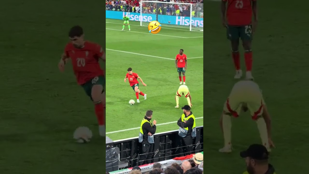 Ужасная ошибка Ламина Ямаля Португалия — Испания 2025 футбол