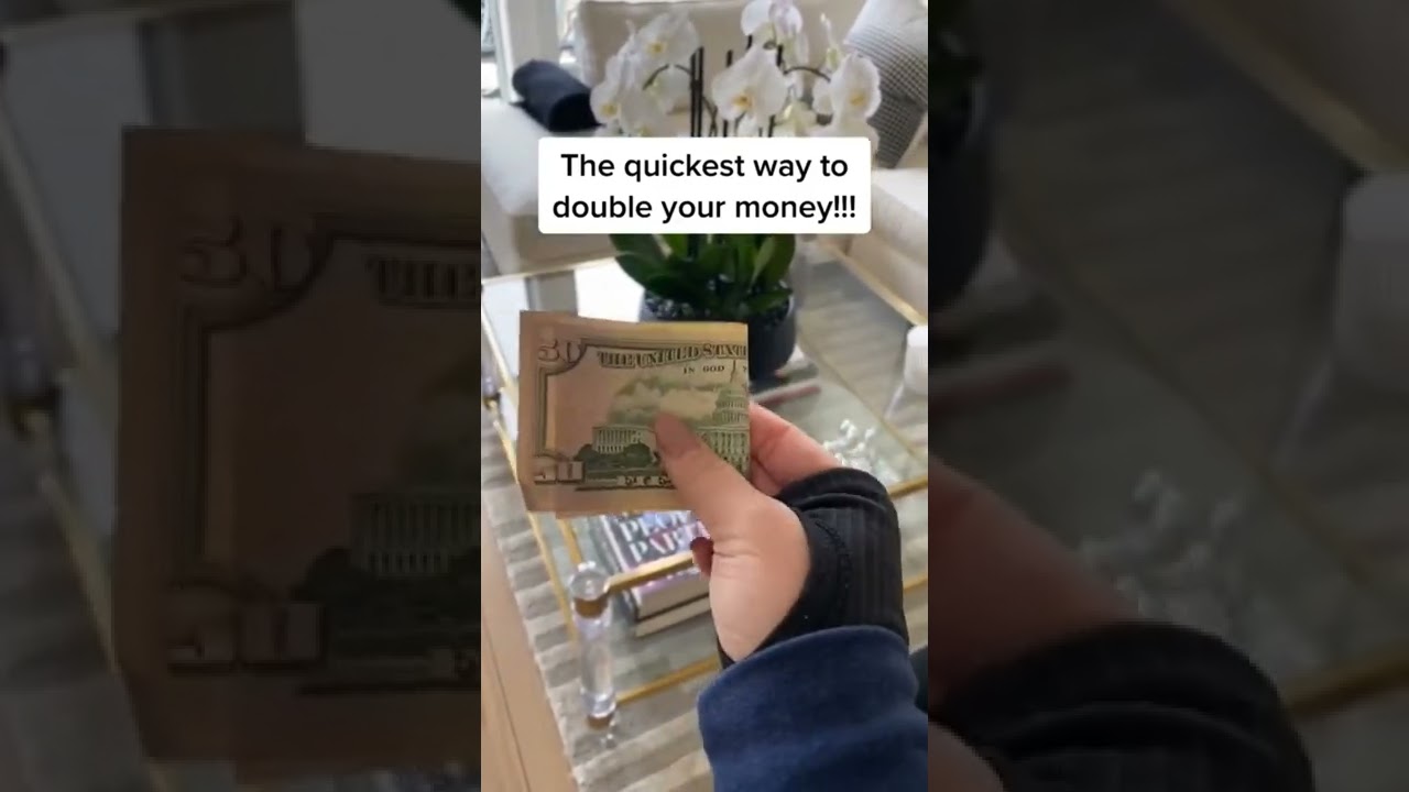 The quickest way to double your money #shorts