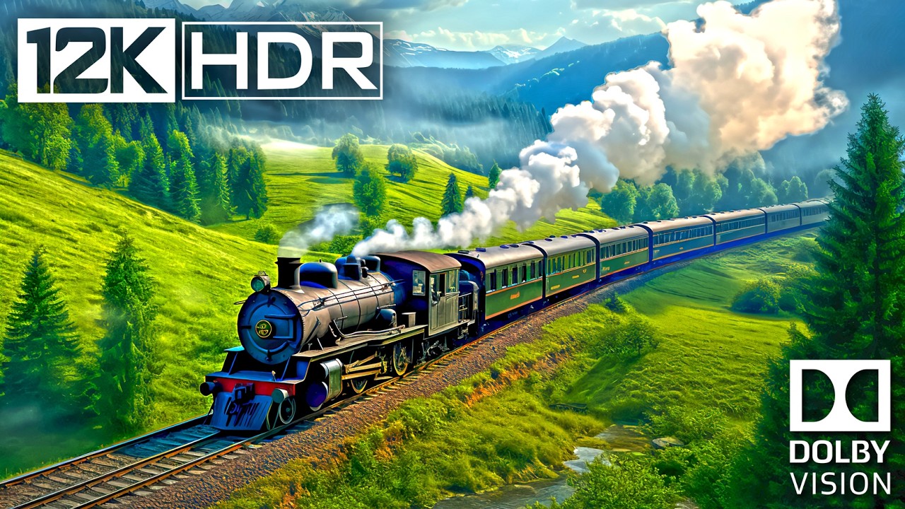 Most Beautiful Places in The World 12K VIDEO ULTRA HD - Dolby Vision HDR 120fps #8K #NATURE #BGM