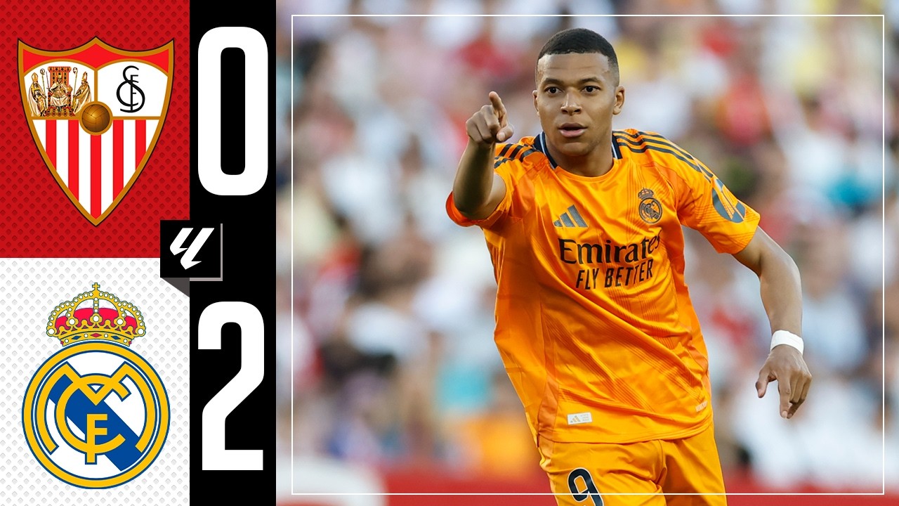 HIGHLIGHTS | Sevilla FC 0-2 Real Madrid | LaLiga 2024/25