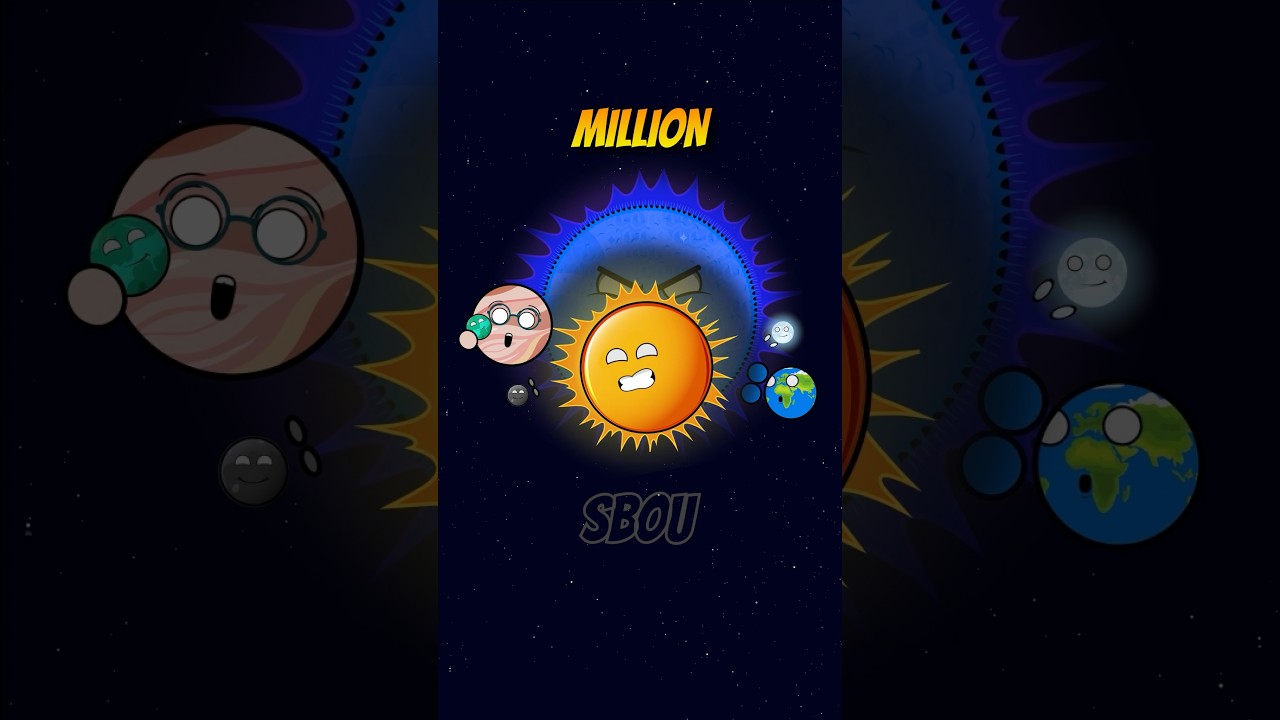 Sun VS Hottest Star VS Hottest Object In The Universe #cosmology #space #temprature