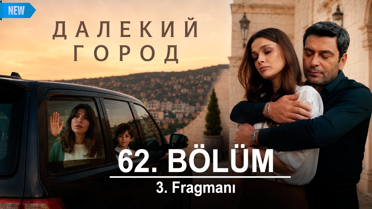 Далекий город 62 серия русская озвучка | 3. Fragmanı |  Турецкий сериал 2025 (2. Sezon) | Обзор