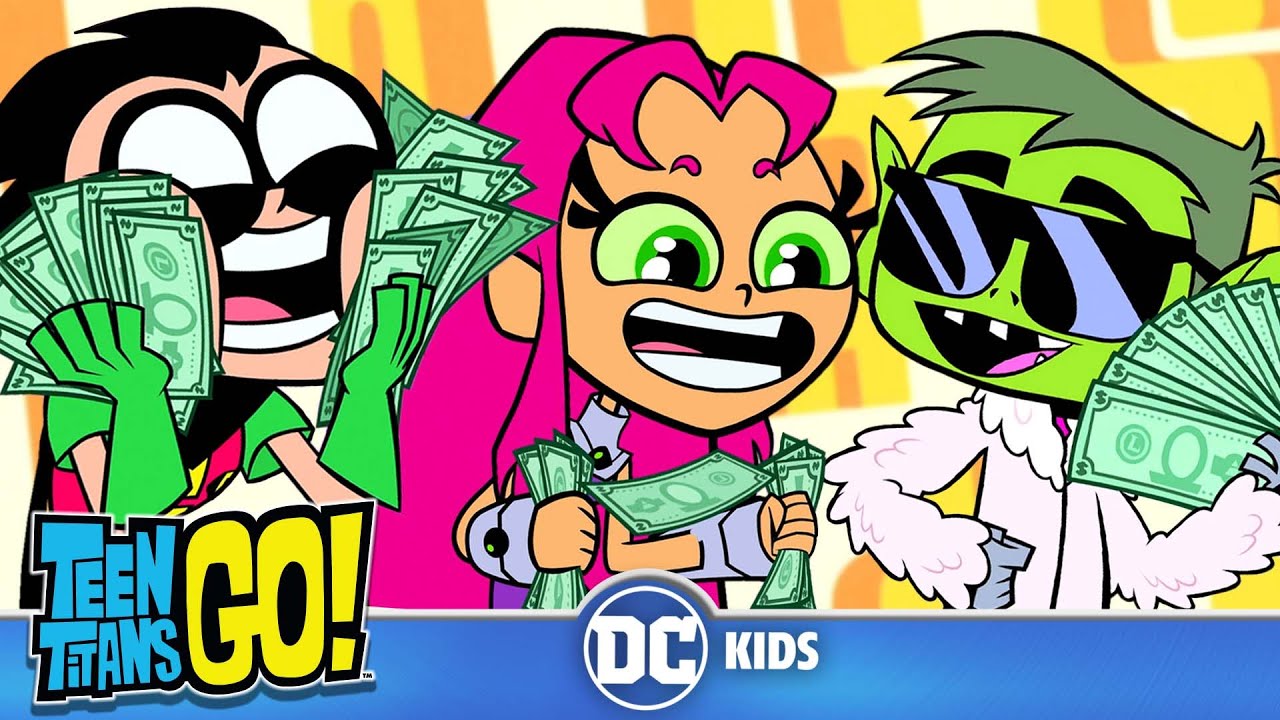 MONEY MONEY MONEY! 🤑 | Teen Titans Go! | @dckids