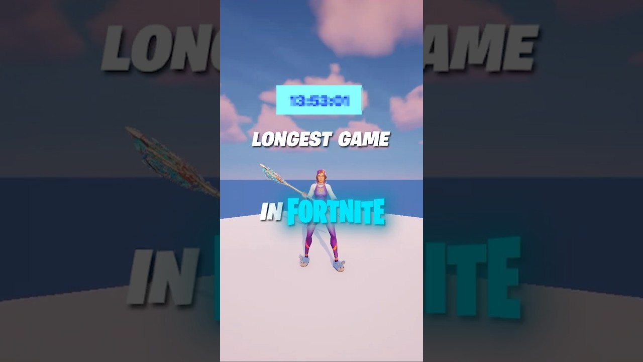 The LONGEST Game In Fortnite! (World Record)