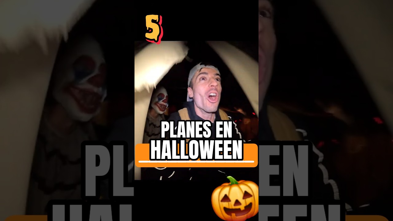 5 formas de pasar miedo en Halloween 🎃