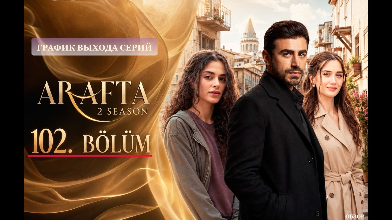 Арафта 2 сезон 2 серия (ARAFTA 102. Bölüm) русская озвучка | Обзор / ARAFTA 2. Bölüm 2