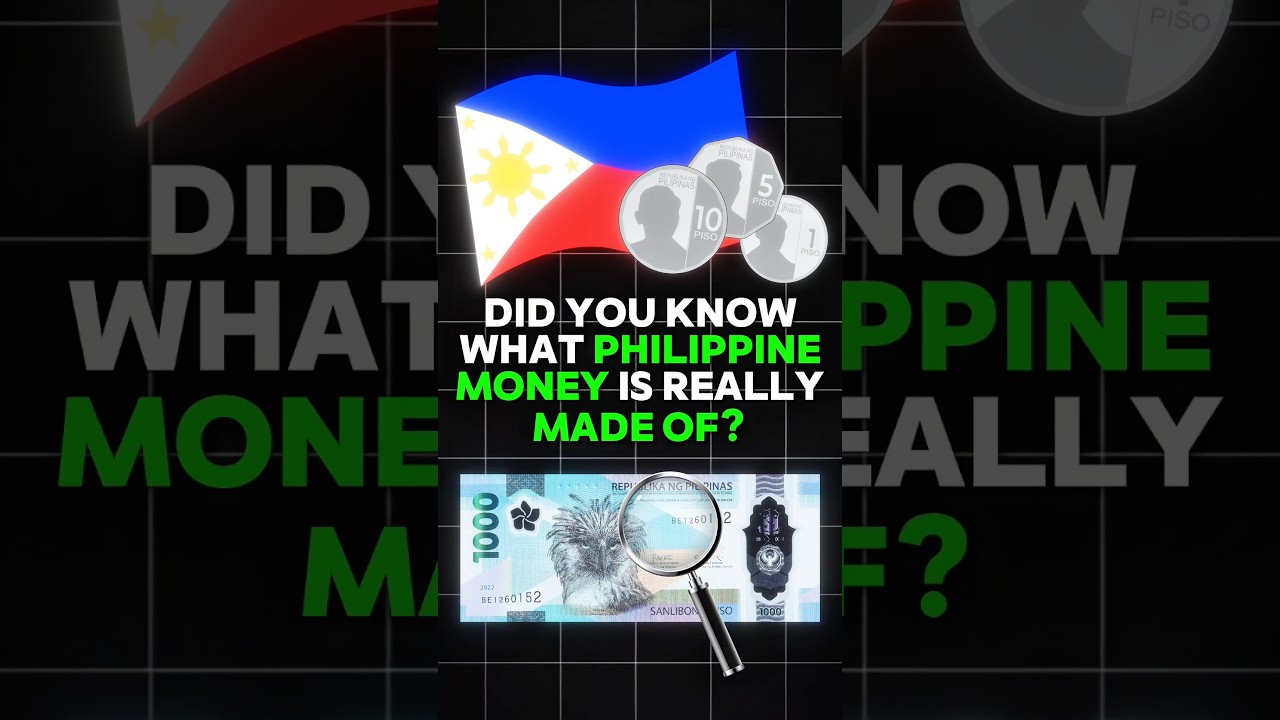This is What Philippine Money is Actually Made From?!