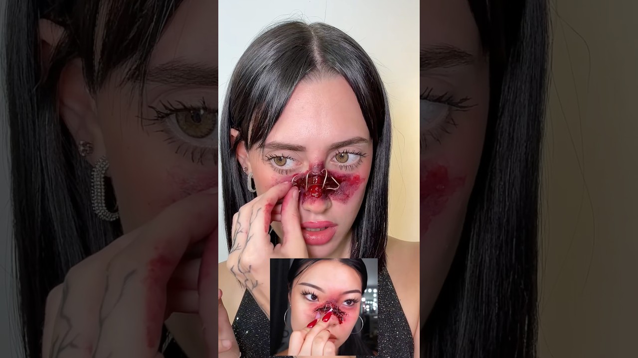 PRIMER MAKEUPP DE HALLOWEEN💀🎃