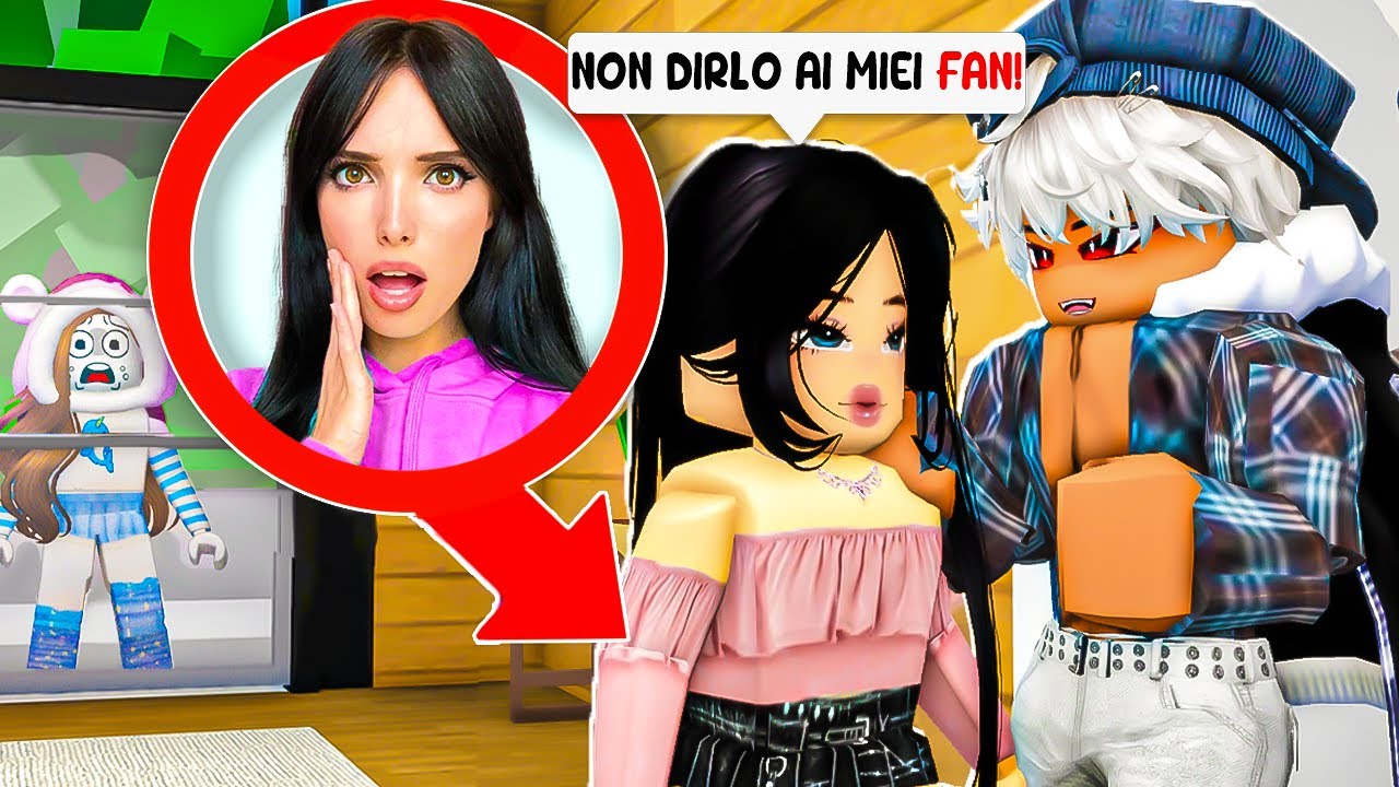 SPIO UNA YOUTUBER FAMOSA ELEONORA OLIVIERI TRADIRE SU BROOKHAVEN ROBLOX!
